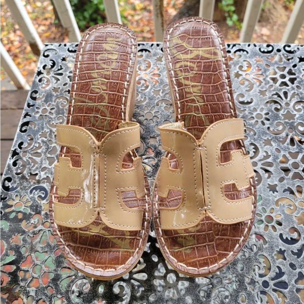 Sam Edelman Regis Wedge Sandals Size 6